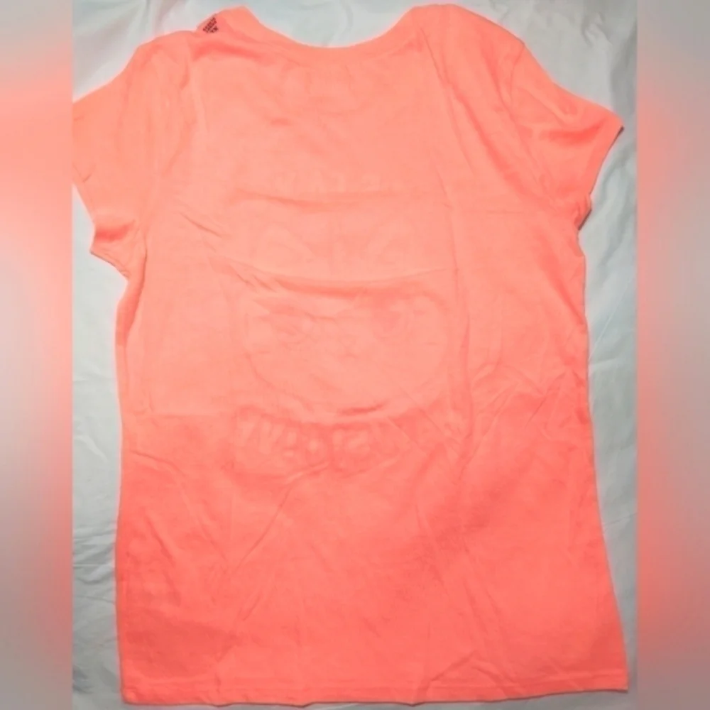The Children's Place Rainbow Stay Pawsitive Kitty Short Sleeve Shirt- 14/16